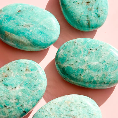Amazonite Palmstone