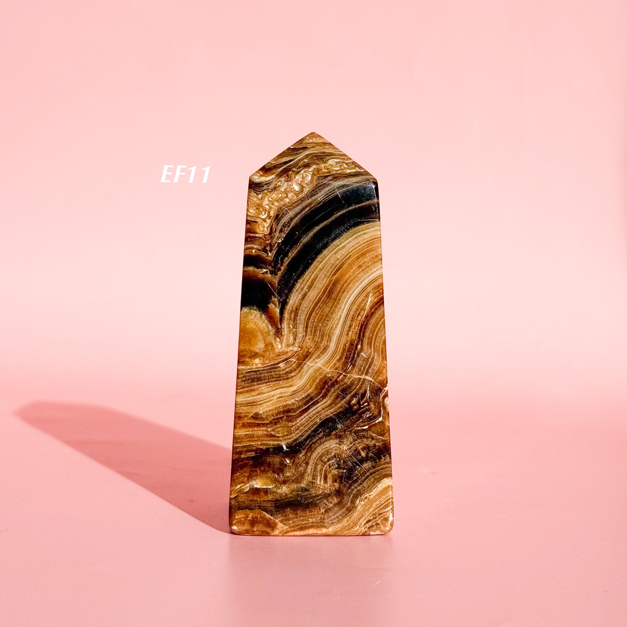 Chocolate Calcite Tower