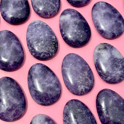Lepidolite Worry Stone
