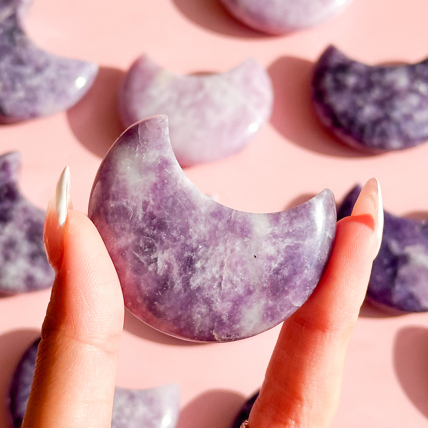 Lepidolite Moon