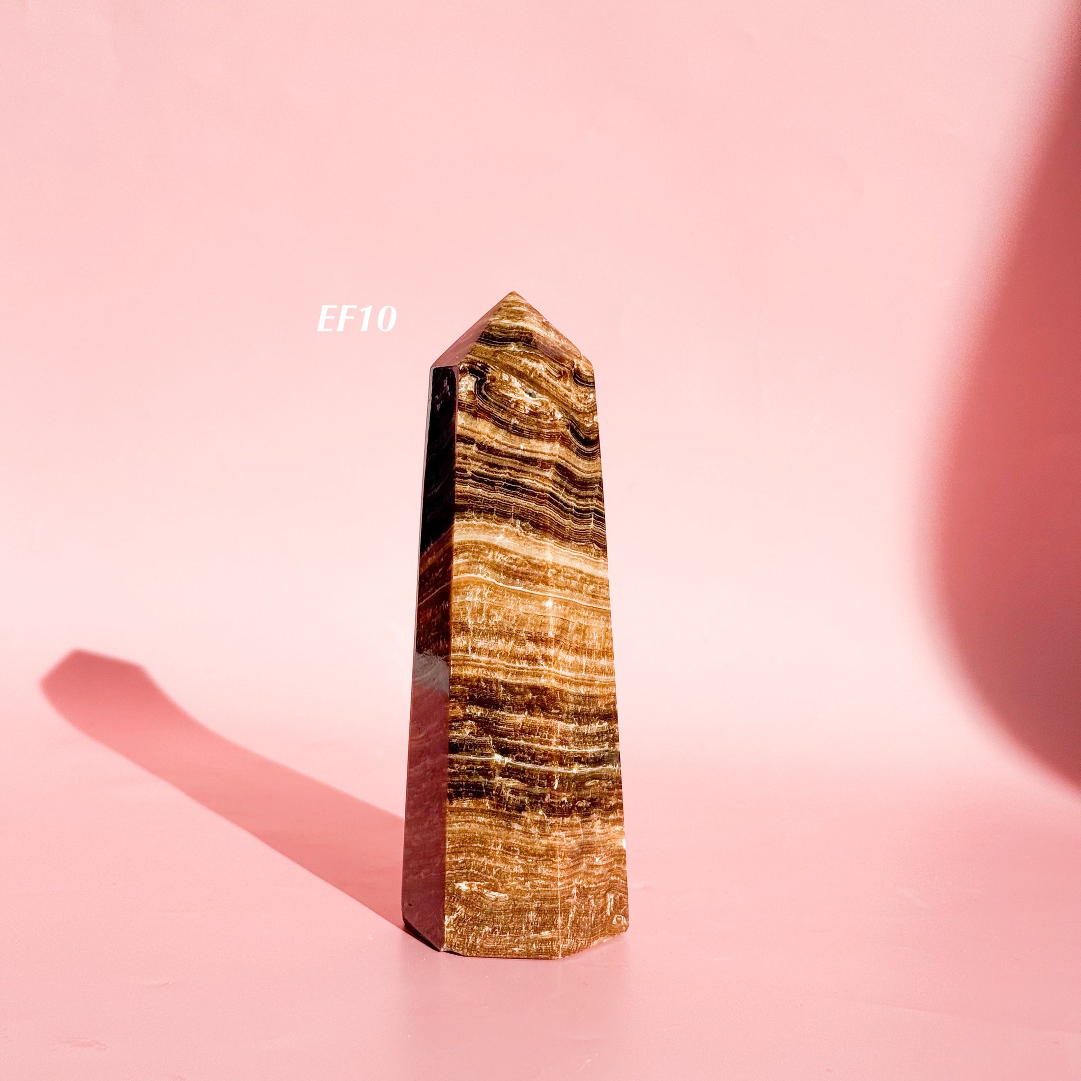 Chocolate Calcite Tower