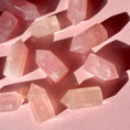 Load image into Gallery viewer, Rose Quartz Mini Tower
