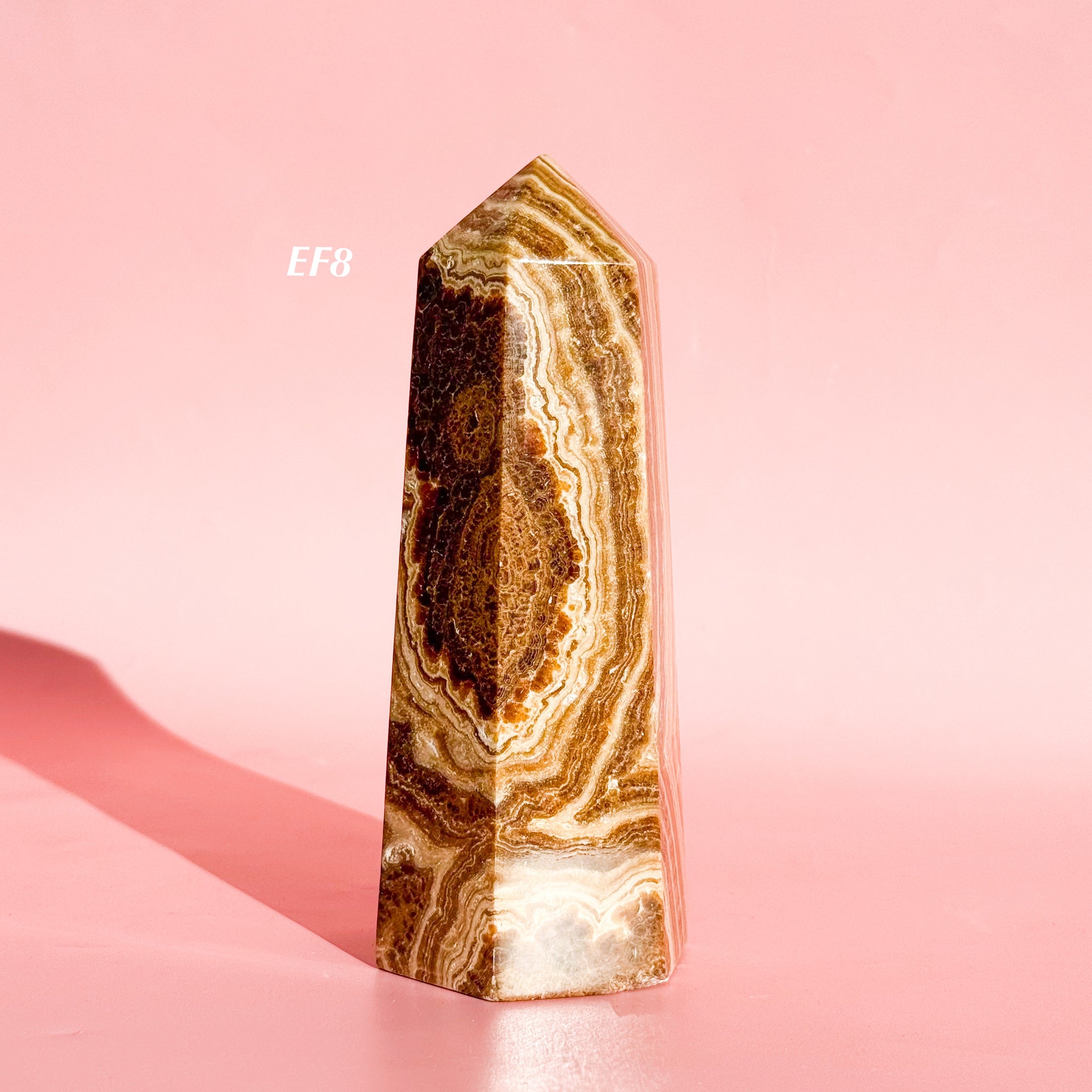 Chocolate Calcite Tower