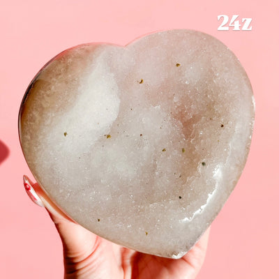 Druzy Amethyst Heart from Brazil