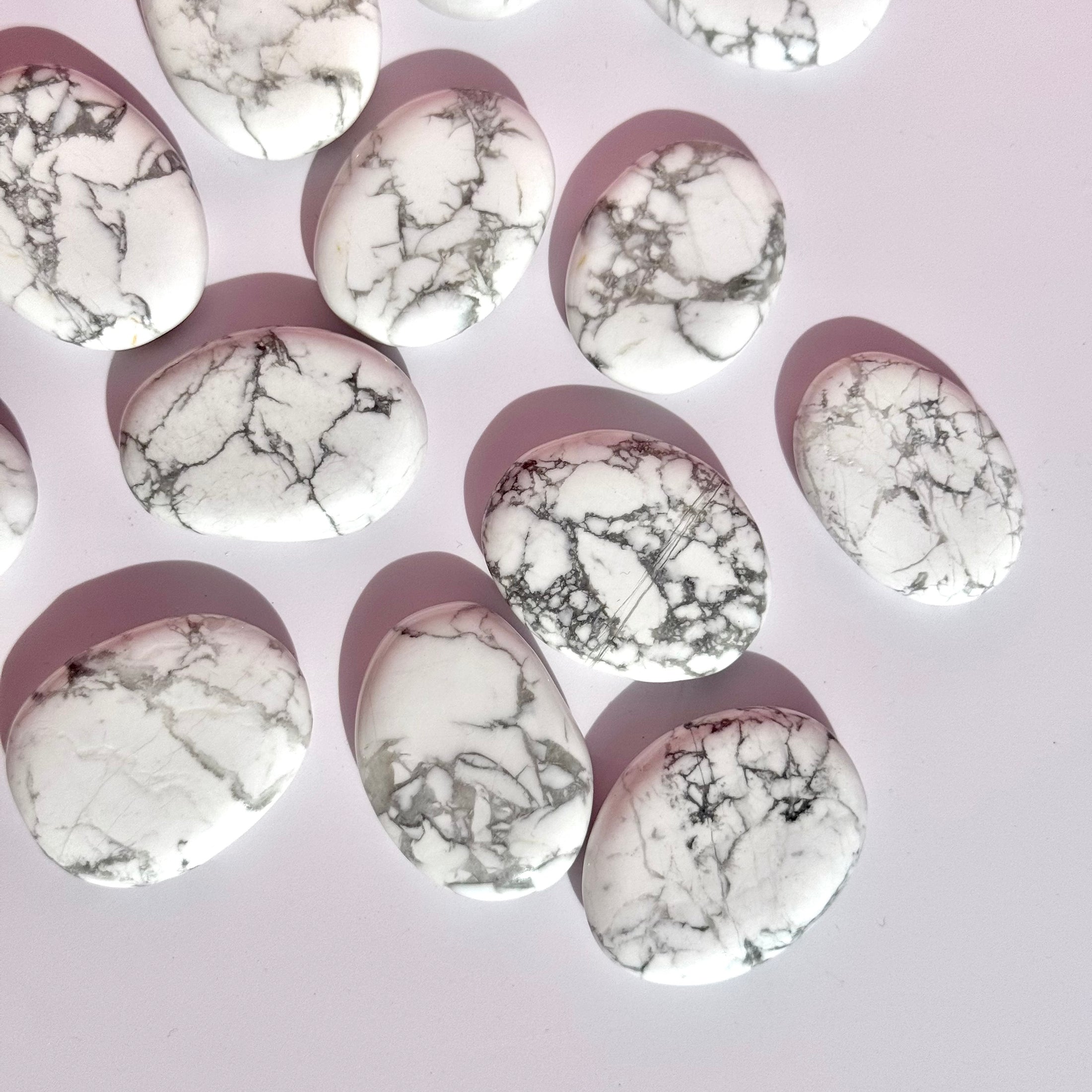 Howlite Flat Stone