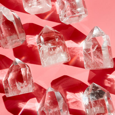 Clear Quartz Tower - SMALL