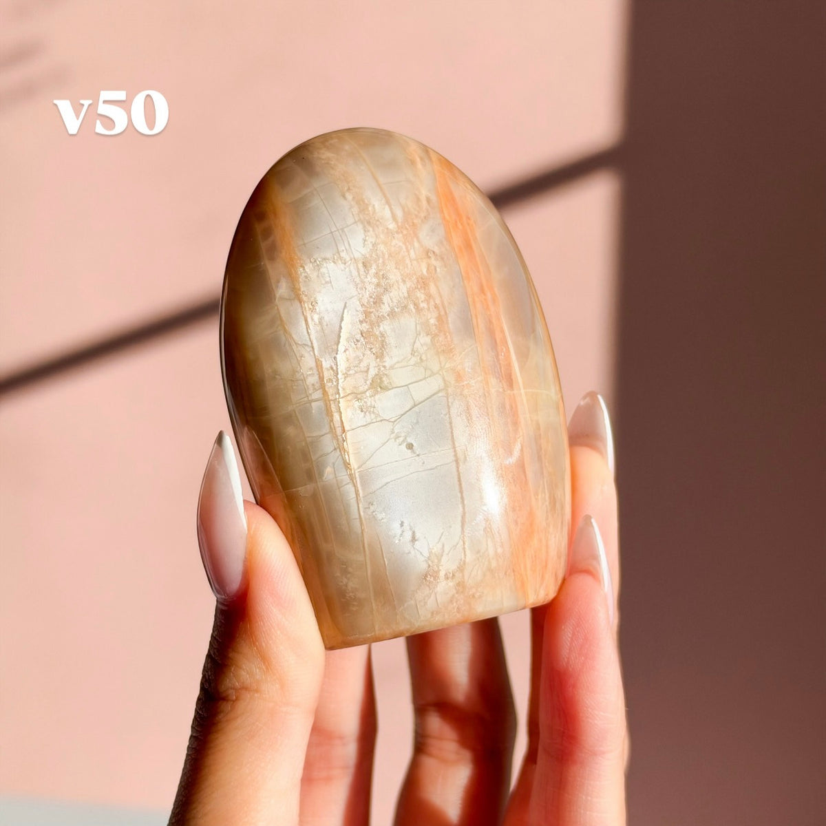 Peach Moonstone Freeform