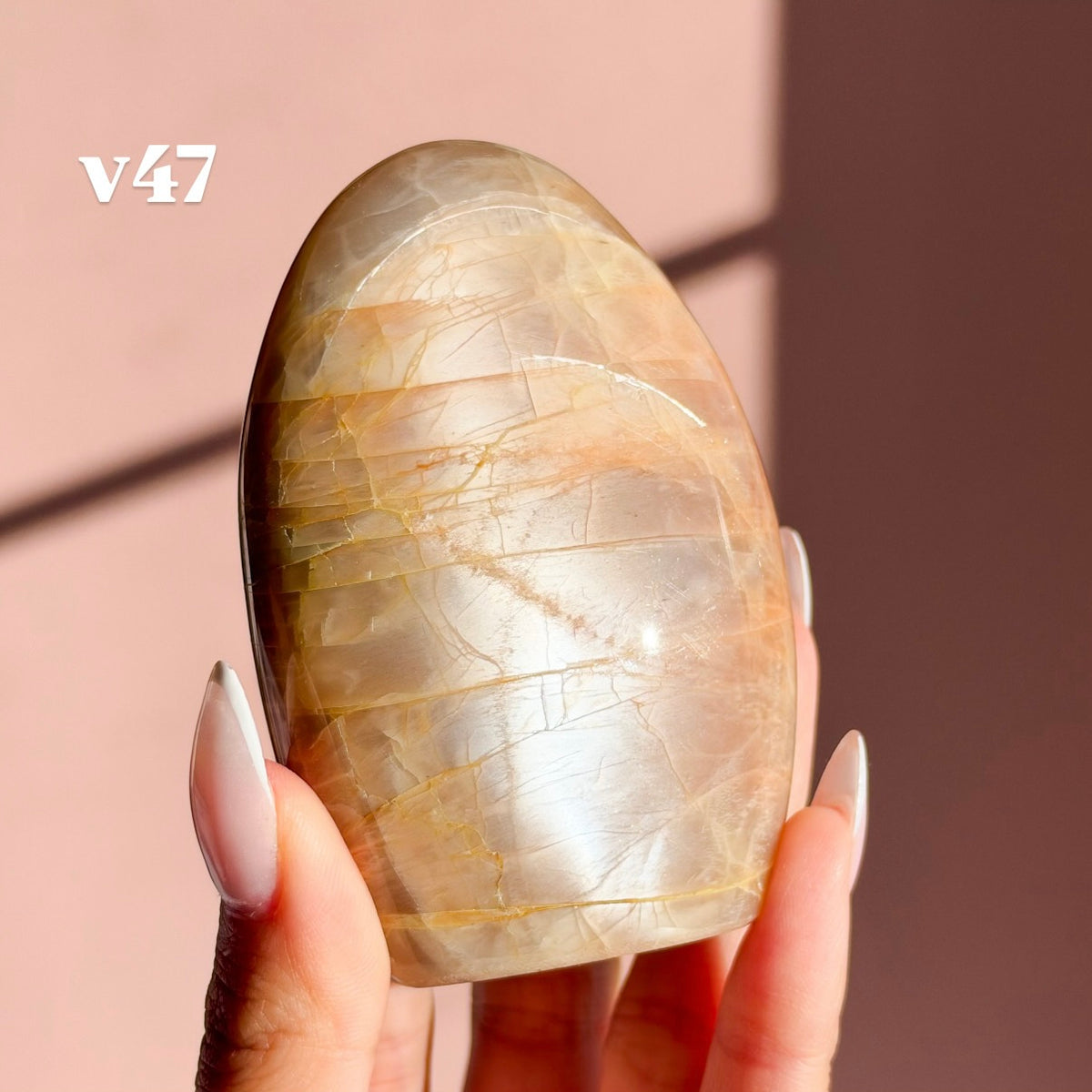 Peach Moonstone Freeform