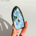Load image into Gallery viewer, Labradorite Freeform - Purple Flash
