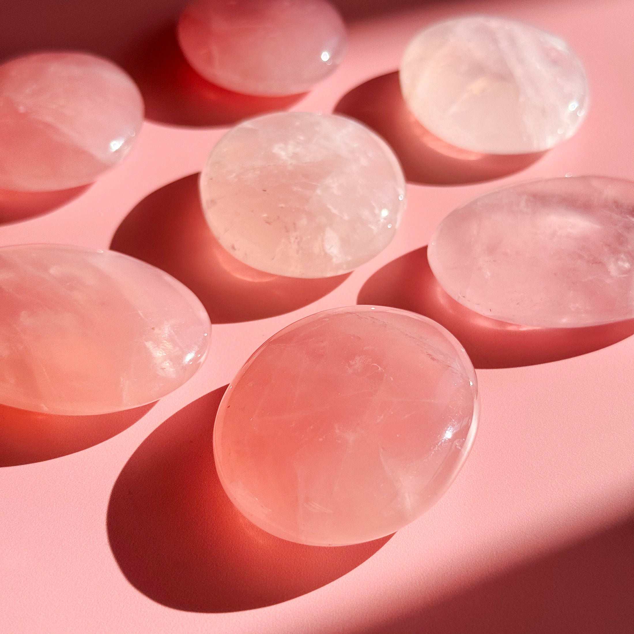 Rose Quartz Palmstone