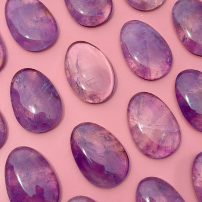 Amethyst Worry Stone