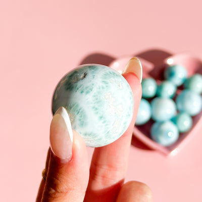 Larimar Sphere
