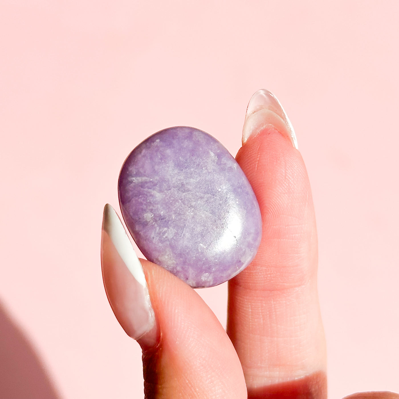 Lepidolite Mini Flat Tumble