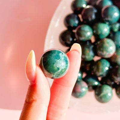 Bloodstone Mini Sphere