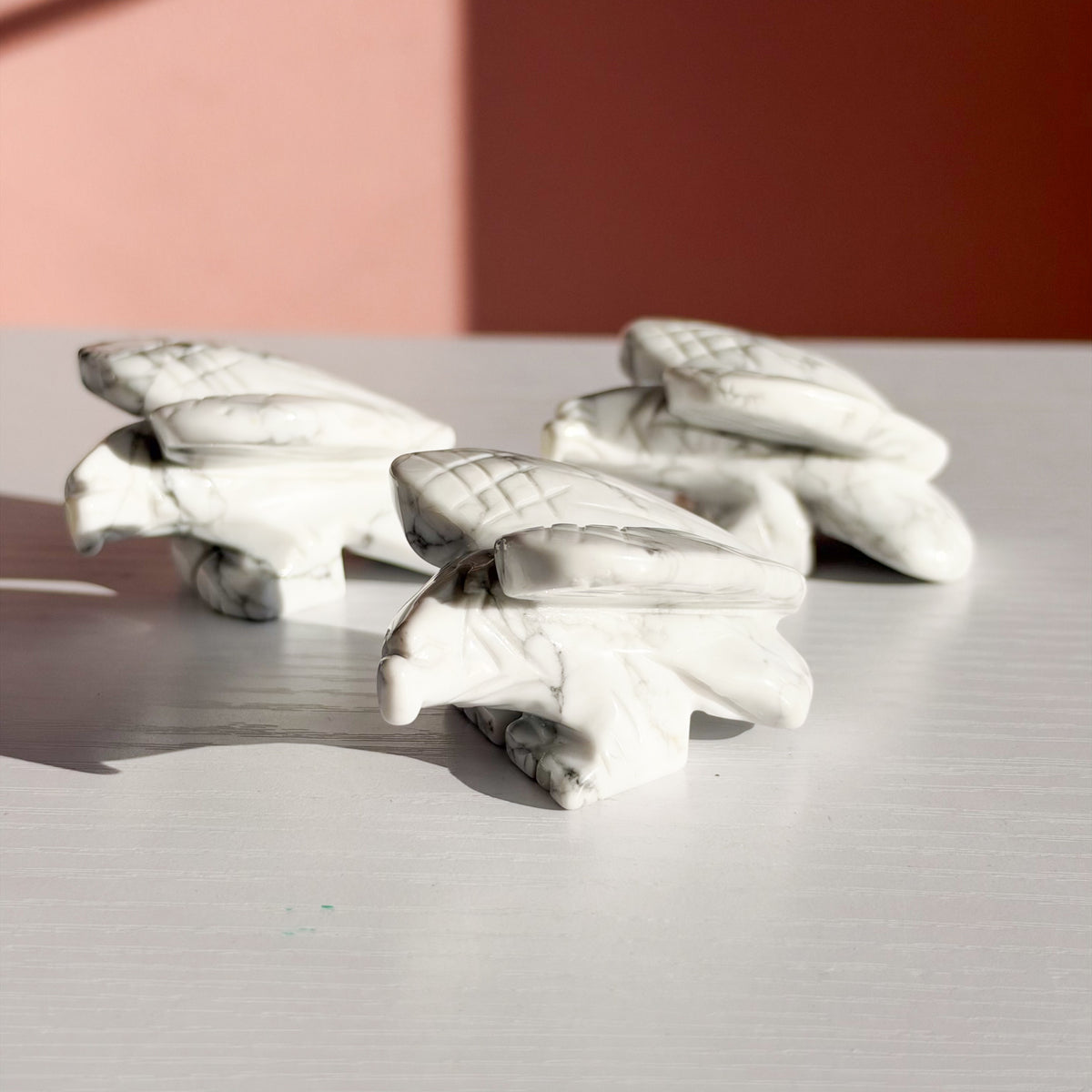 Howlite Eagle