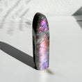 Load image into Gallery viewer, Labradorite Freeform - Orange / Pink Flash
