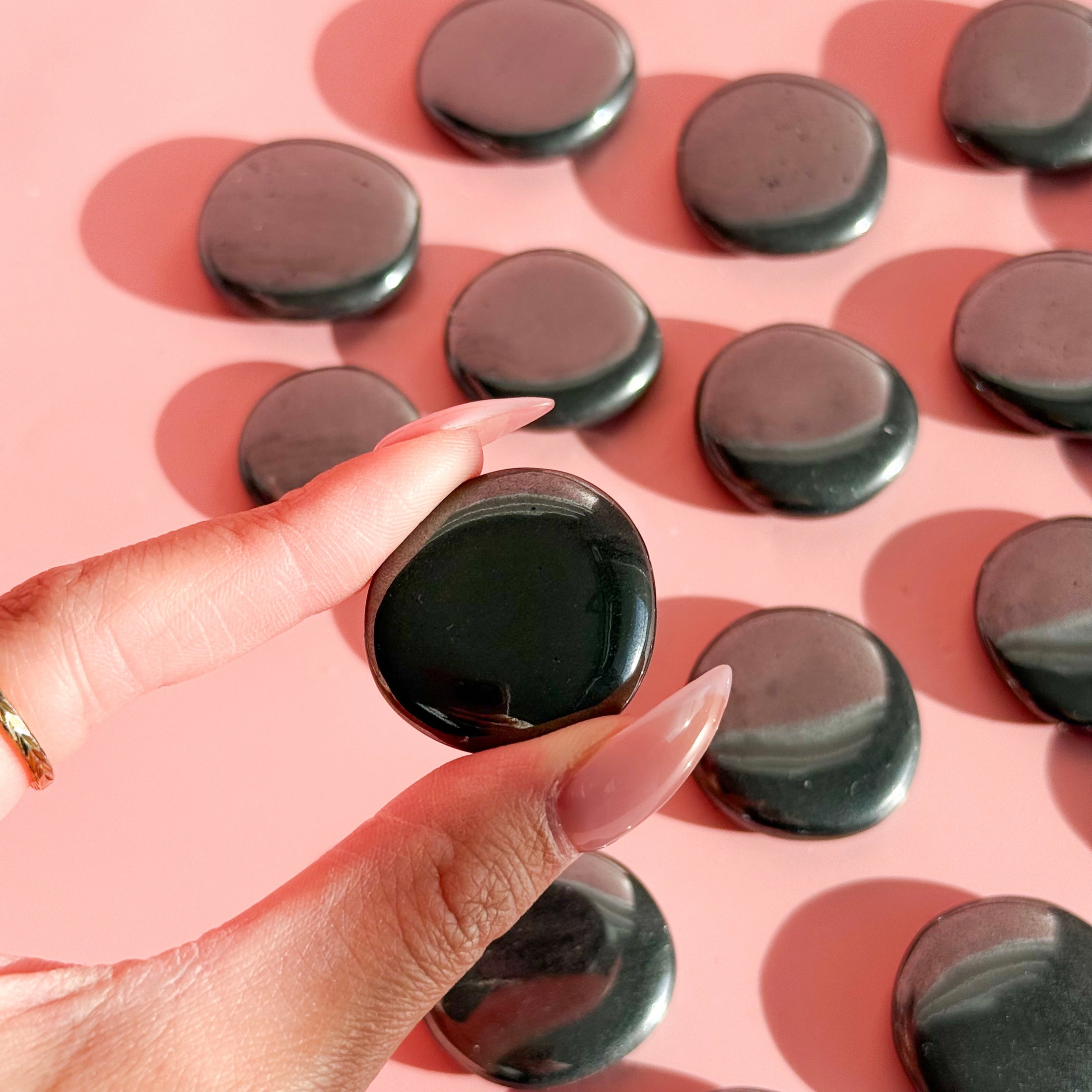Hematite Flat Stone