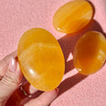 Load image into Gallery viewer, Orange Calcite Palmstone
