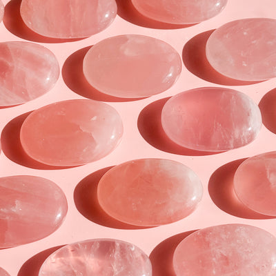 Rose Quartz Small Palmstone