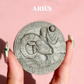 Load image into Gallery viewer, Silver Sheen Obsidian Zodiac Symbol
