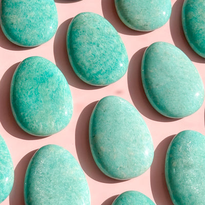 Amazonite Worry Stone