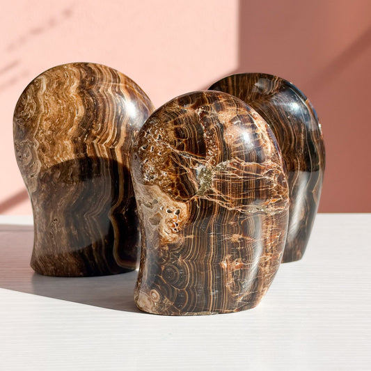 Chocolate Calcite Freeform