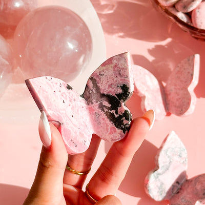 Rhodonite from Peru Butterfly