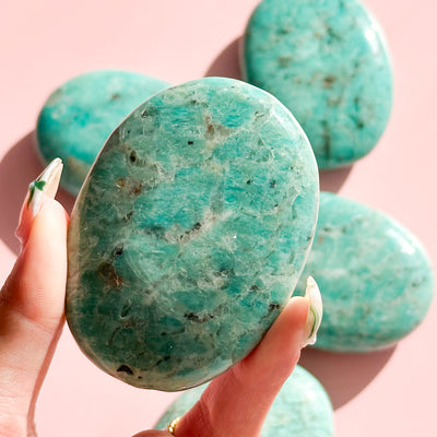 Amazonite Palmstone