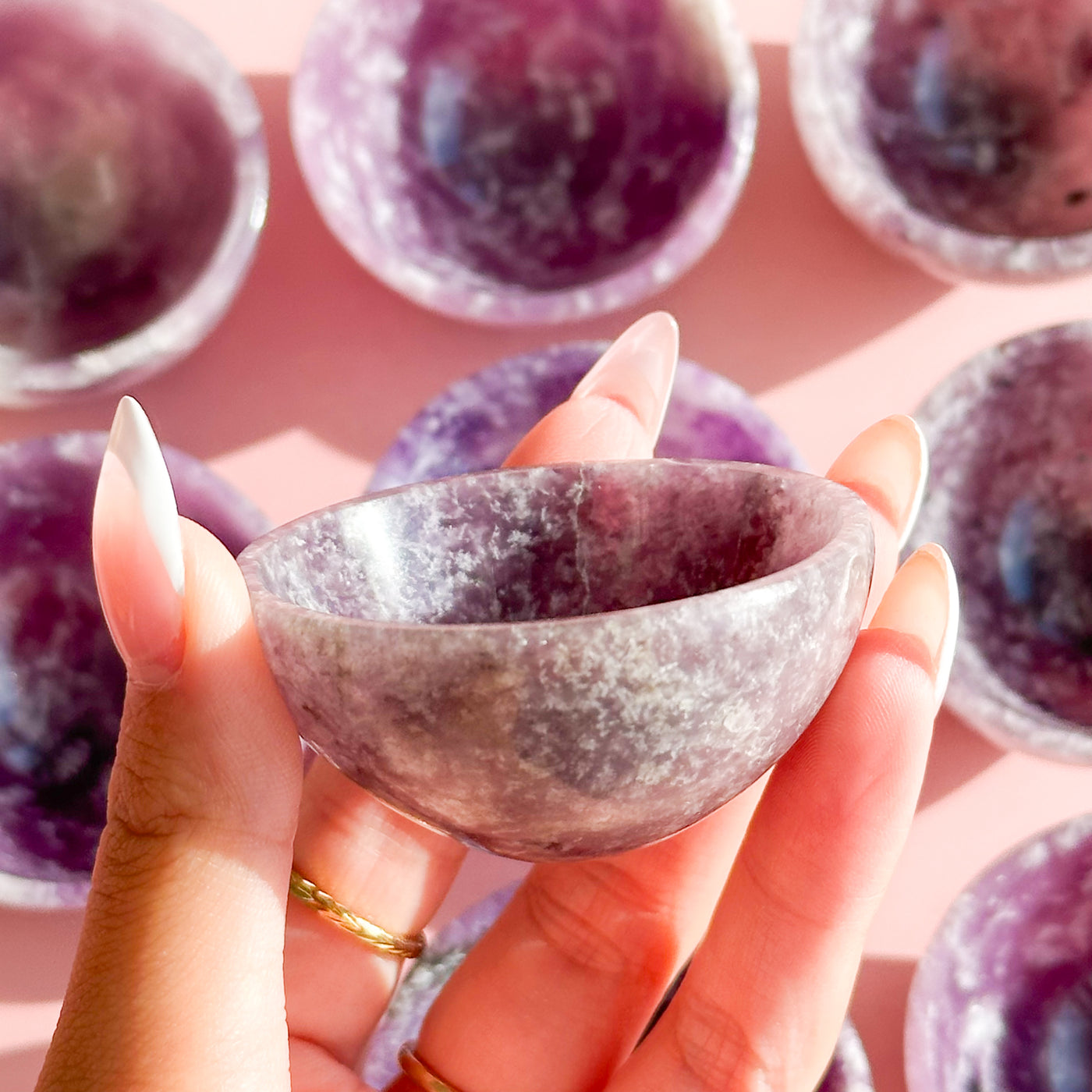 Lepidolite Mini Bowl
