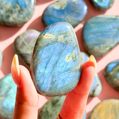 Labradorite Flat Stone
