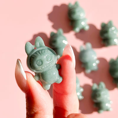 Jade Labubu Bead