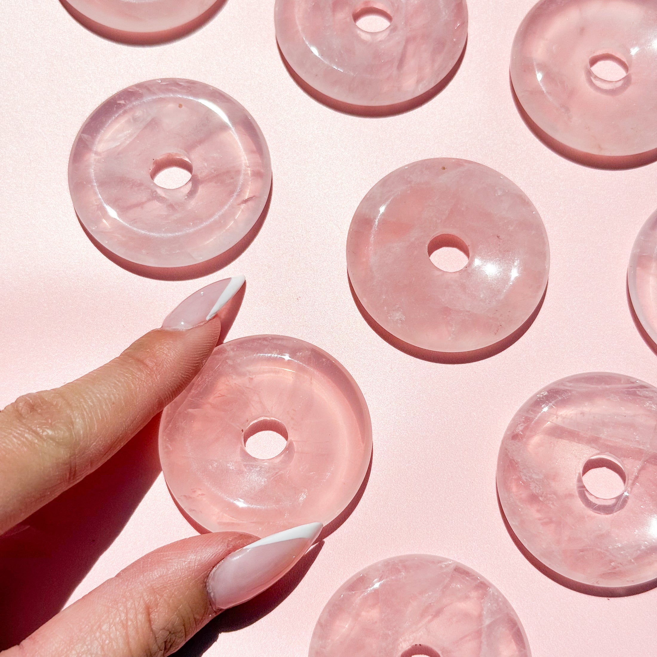 Rose Quartz Donut