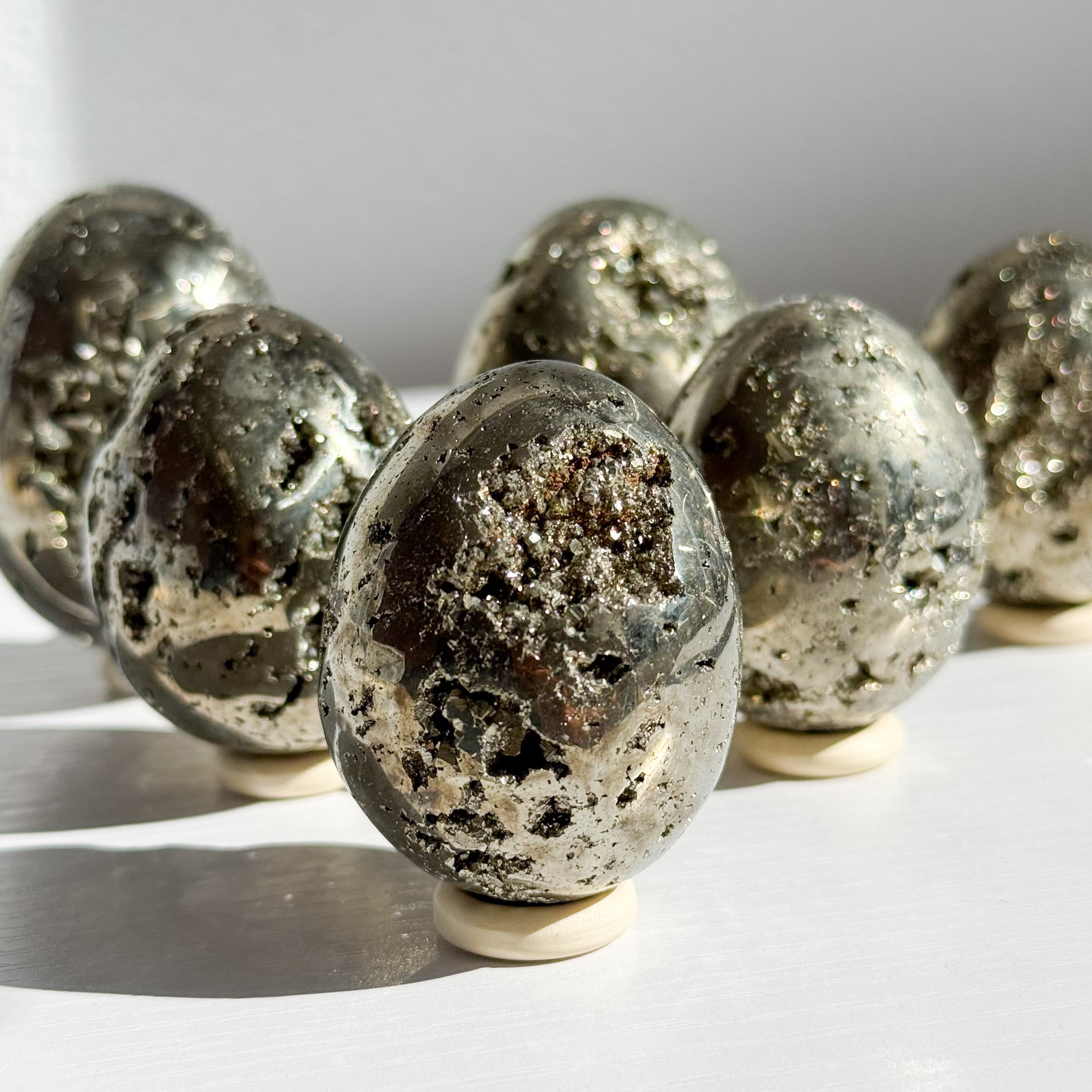 Pyrite Egg
