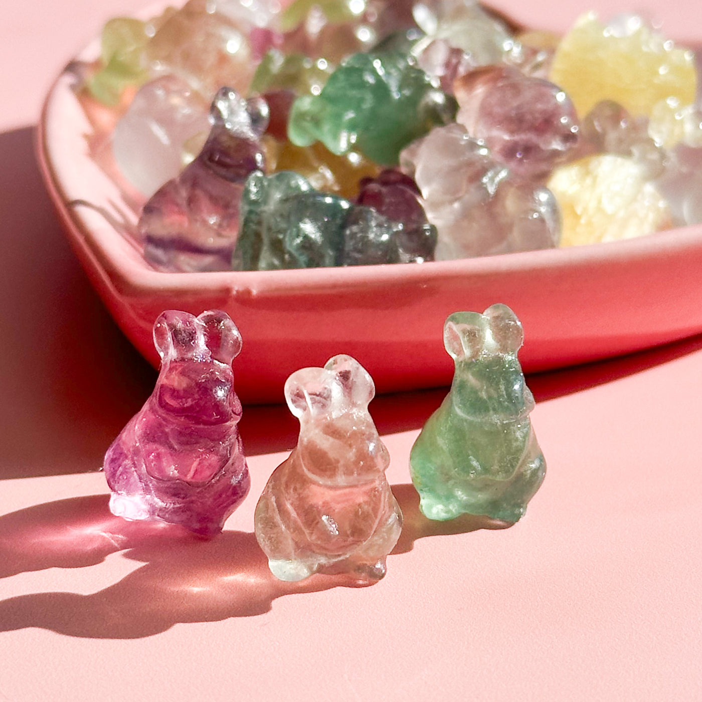 Fluorite Mini Bunny
