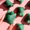 Load image into Gallery viewer, Green Aventurine Turtle
