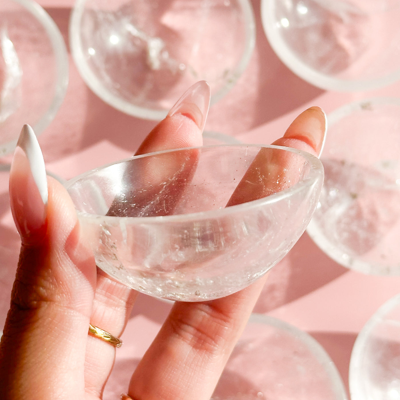Clear Quartz Mini Bowl