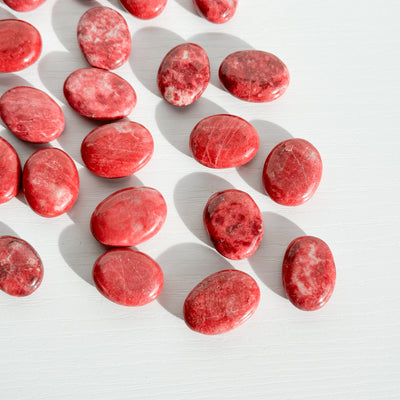 Thulite Mini Flat Stone