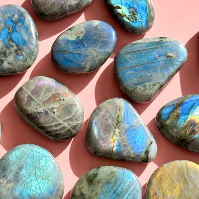 Labradorite Flat Stone