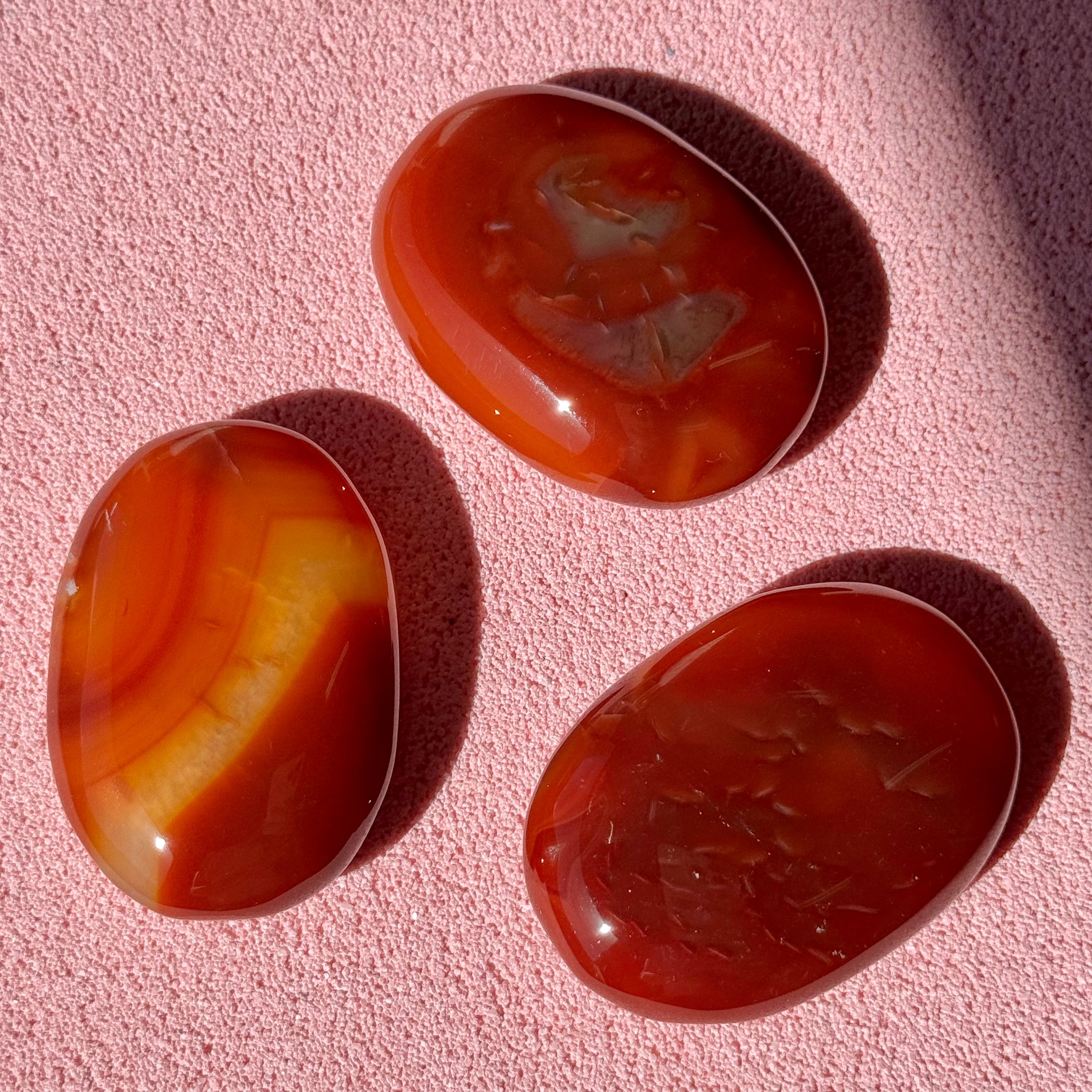 Carnelian Palmstone
