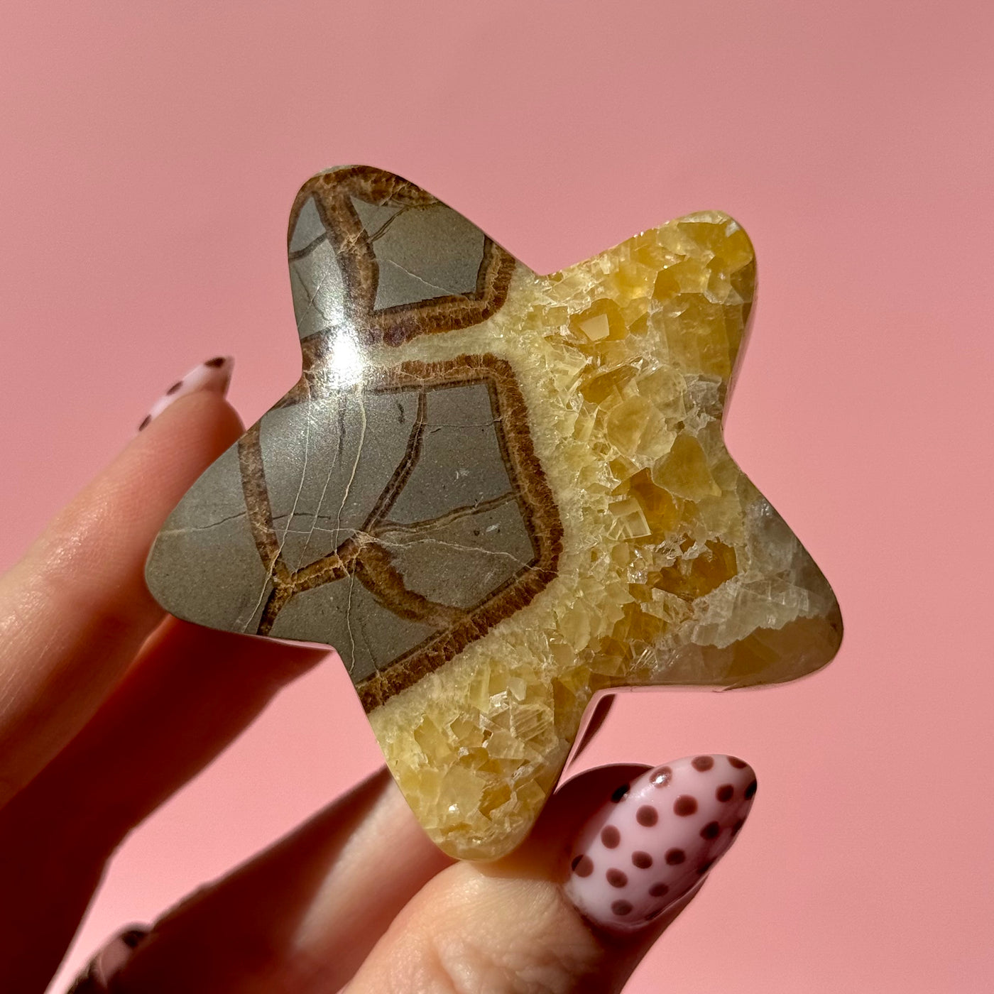 Septarian Puffy Star