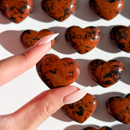 Mahogany Obsidian Small Heart