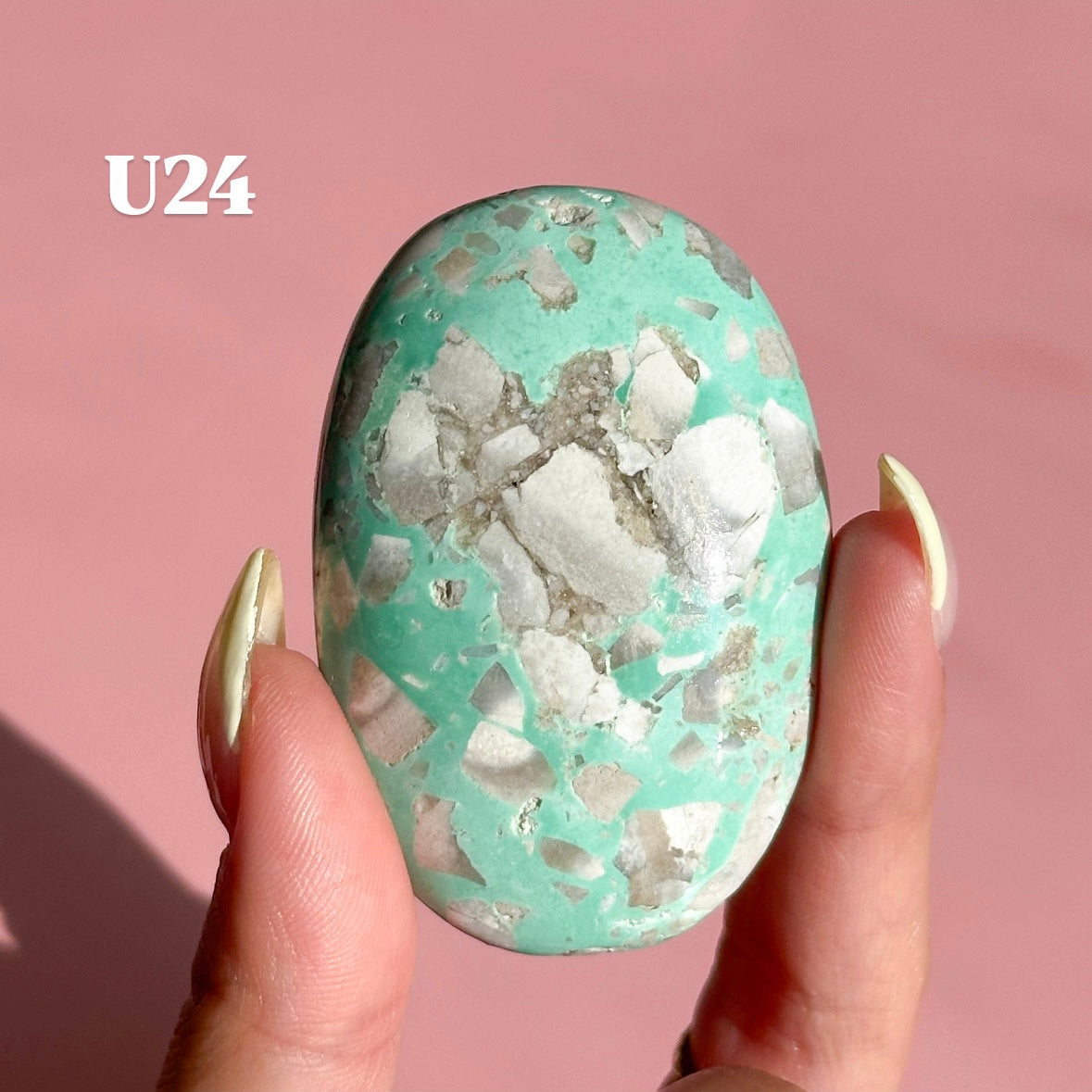 Lucin Variscite Palmstone