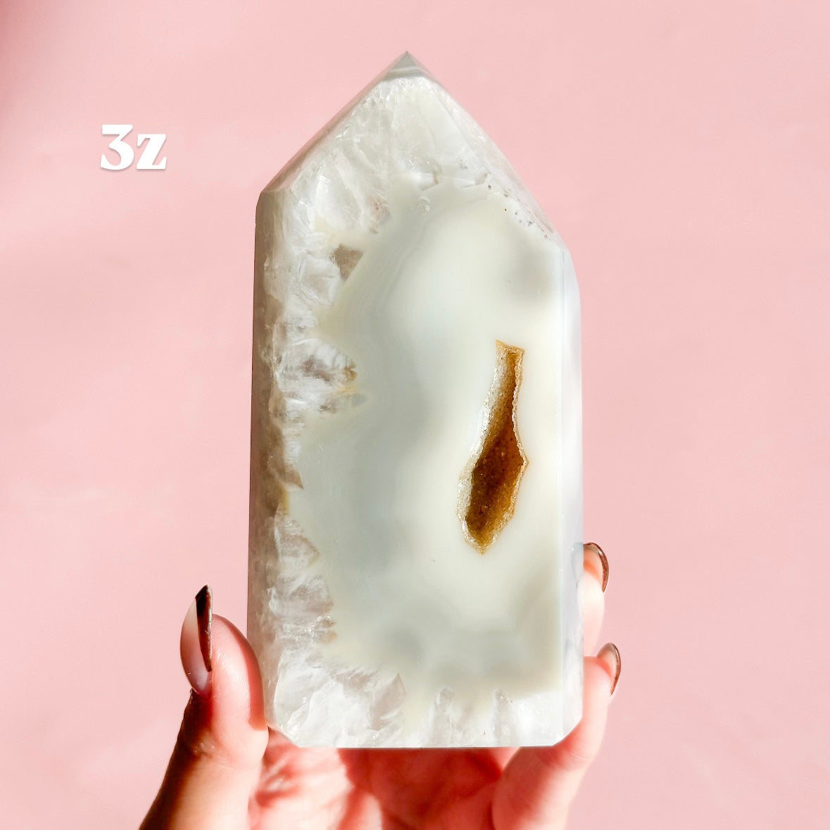 Agate Geode Tower