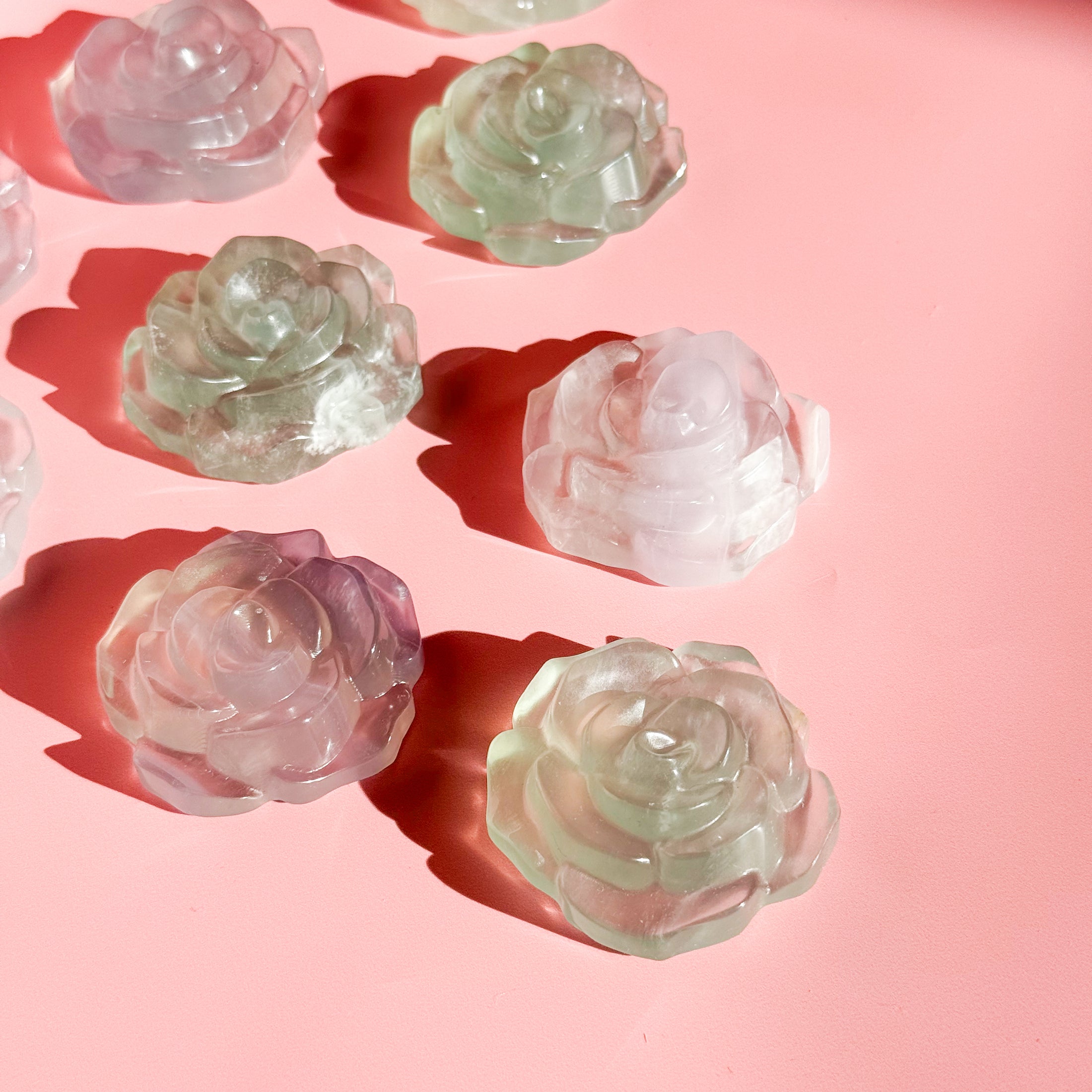 Yttrium Fluorite Rose