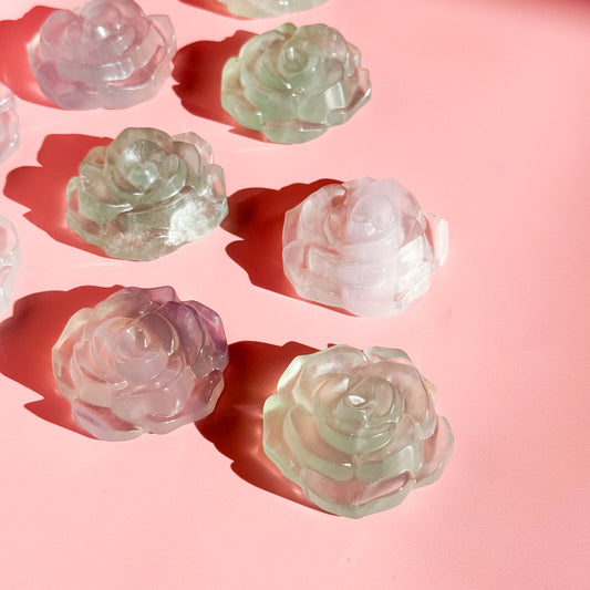 Yttrium Fluorite Rose