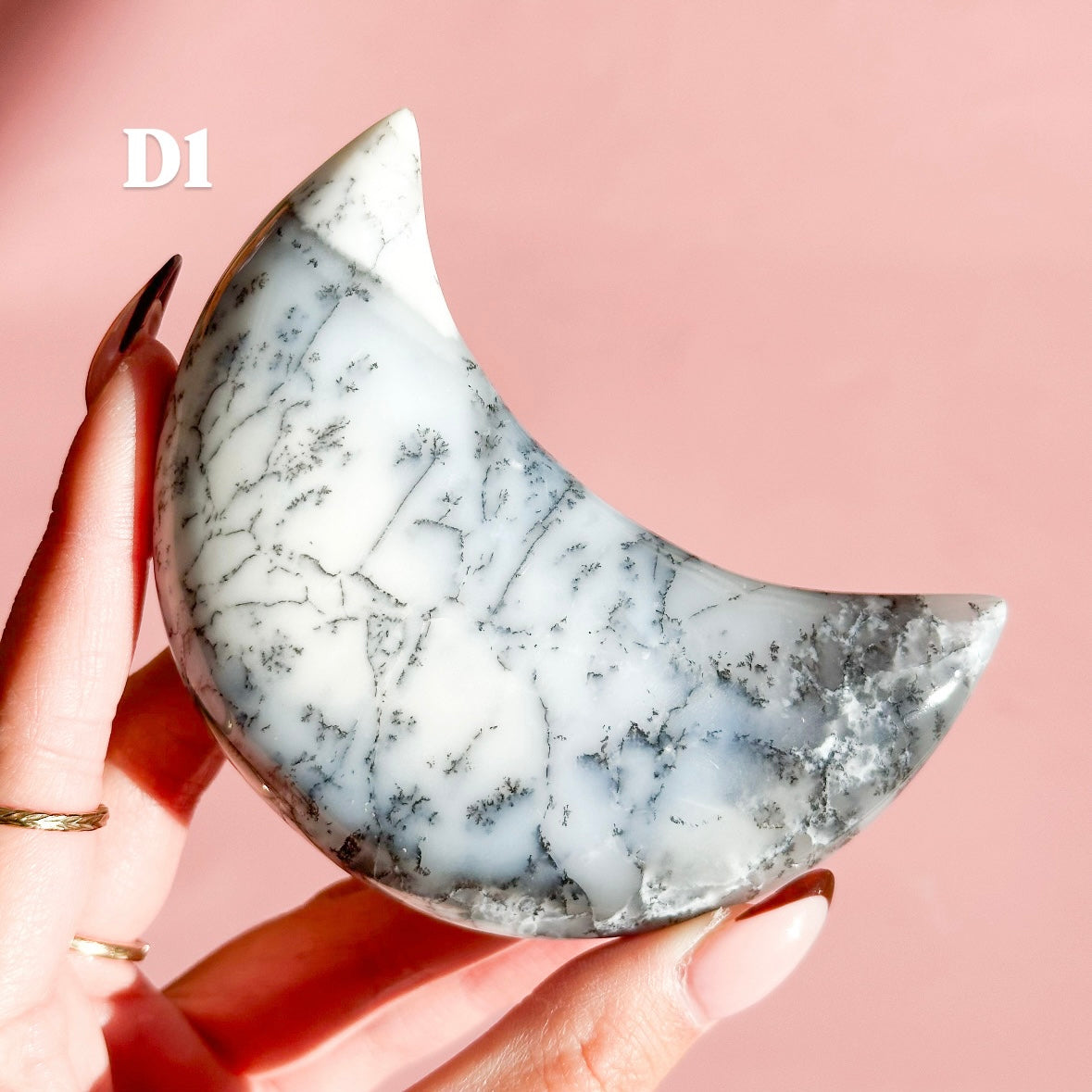 Dendritic Opal Moon