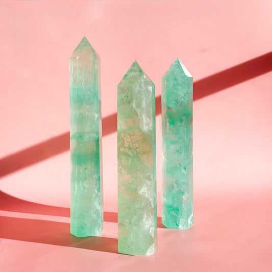 Green Fluorite Tower