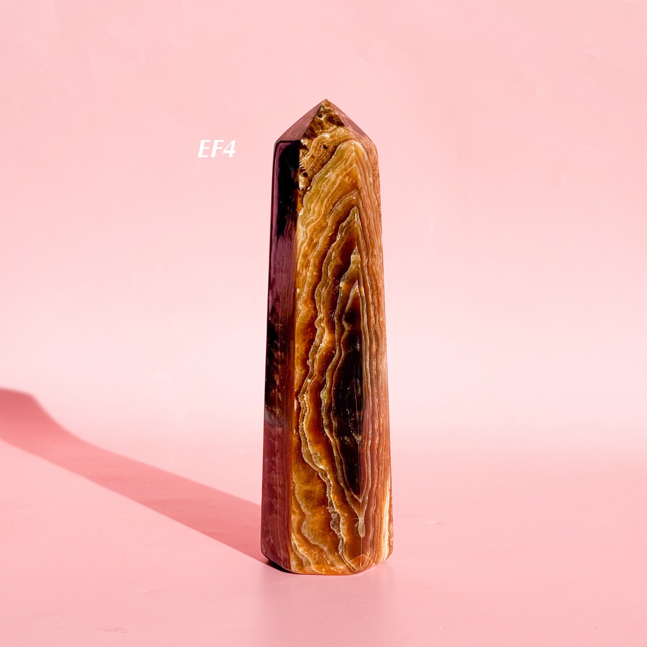 Chocolate Calcite Tower