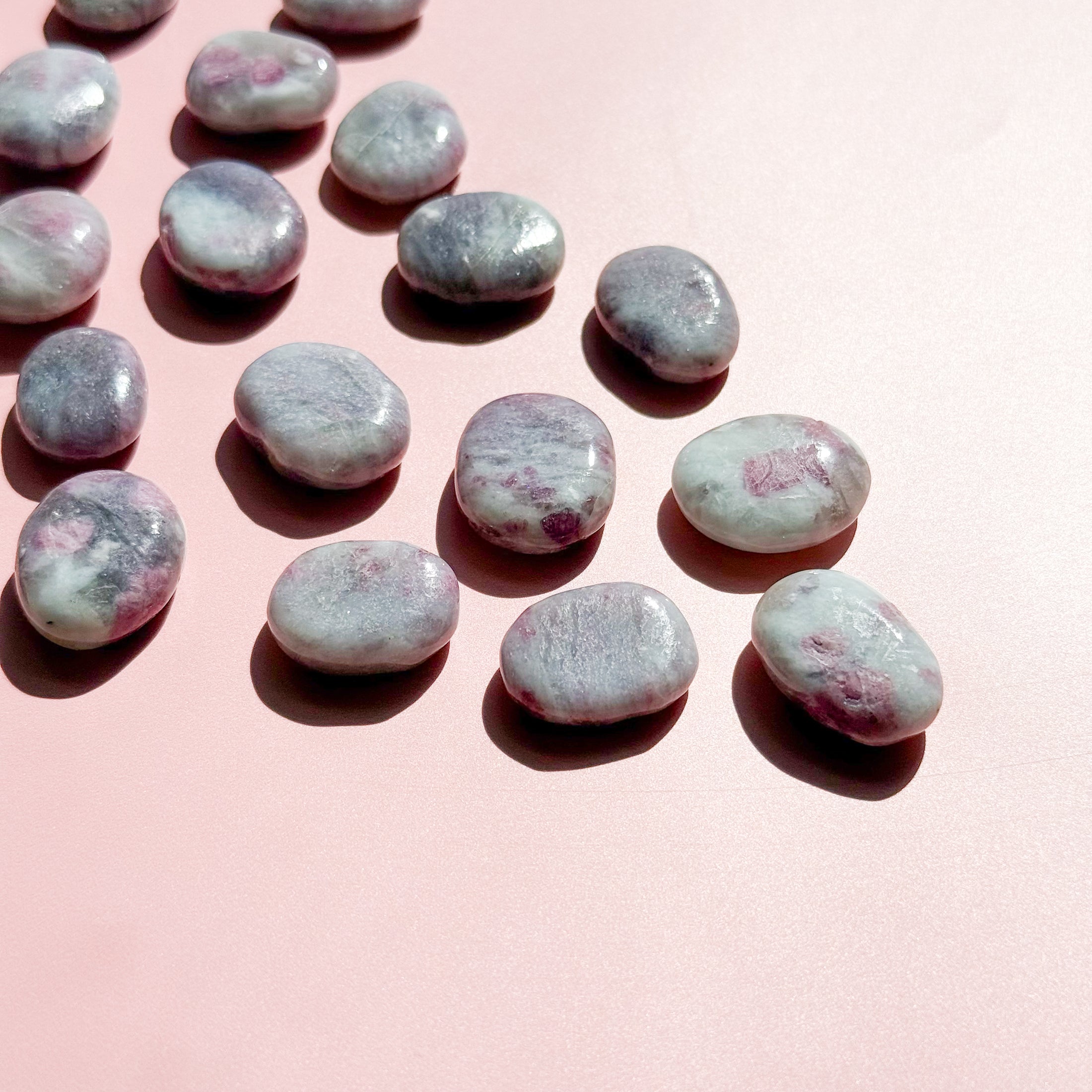 Pink Tourmaline Mini Flat Tumble