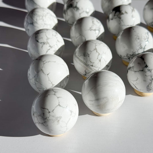 Howlite Sphere